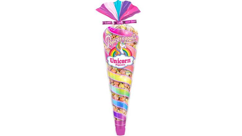 Order Popcornopolis Unicorn Popcorn Gift Cone food online from Red Roof Market store, Lafollette on bringmethat.com