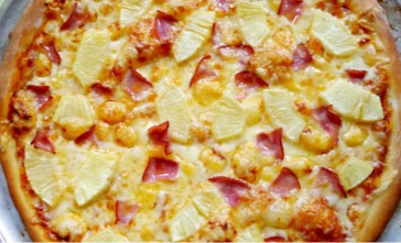 Order Hawaiian Pizza food online from Mega Pizza store, Raleigh on bringmethat.com