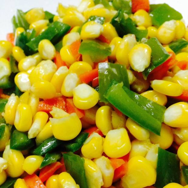 Order Corn w. Green Pepper food online from Spice Workshop store, Centereach on bringmethat.com
