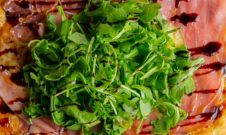 Order 16X16" Square Prosciutto & Fig food online from Russo's New York Pizzeria - Broadway store, Pearland on bringmethat.com