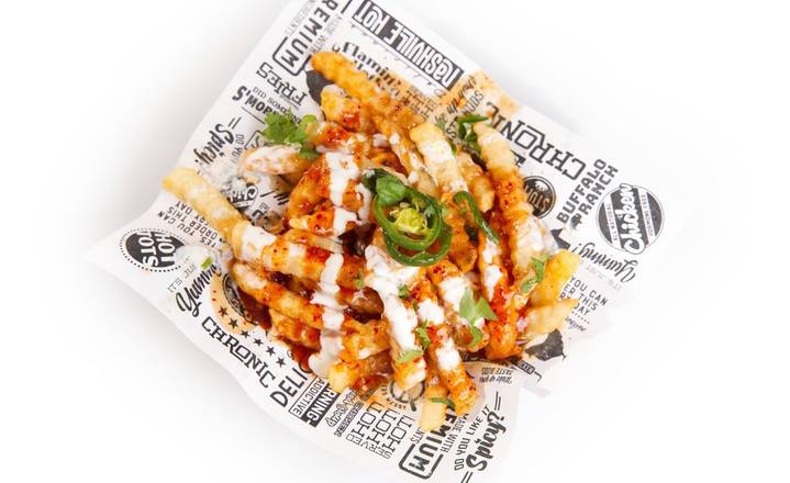 Order Maple Sriracha Fries food online from Chronic Fries store, Houston on bringmethat.com