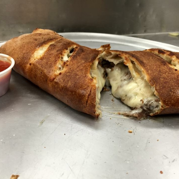 Order Cheese Steak Stromboli food online from Ricky's New York Pizza store, Durham on bringmethat.com