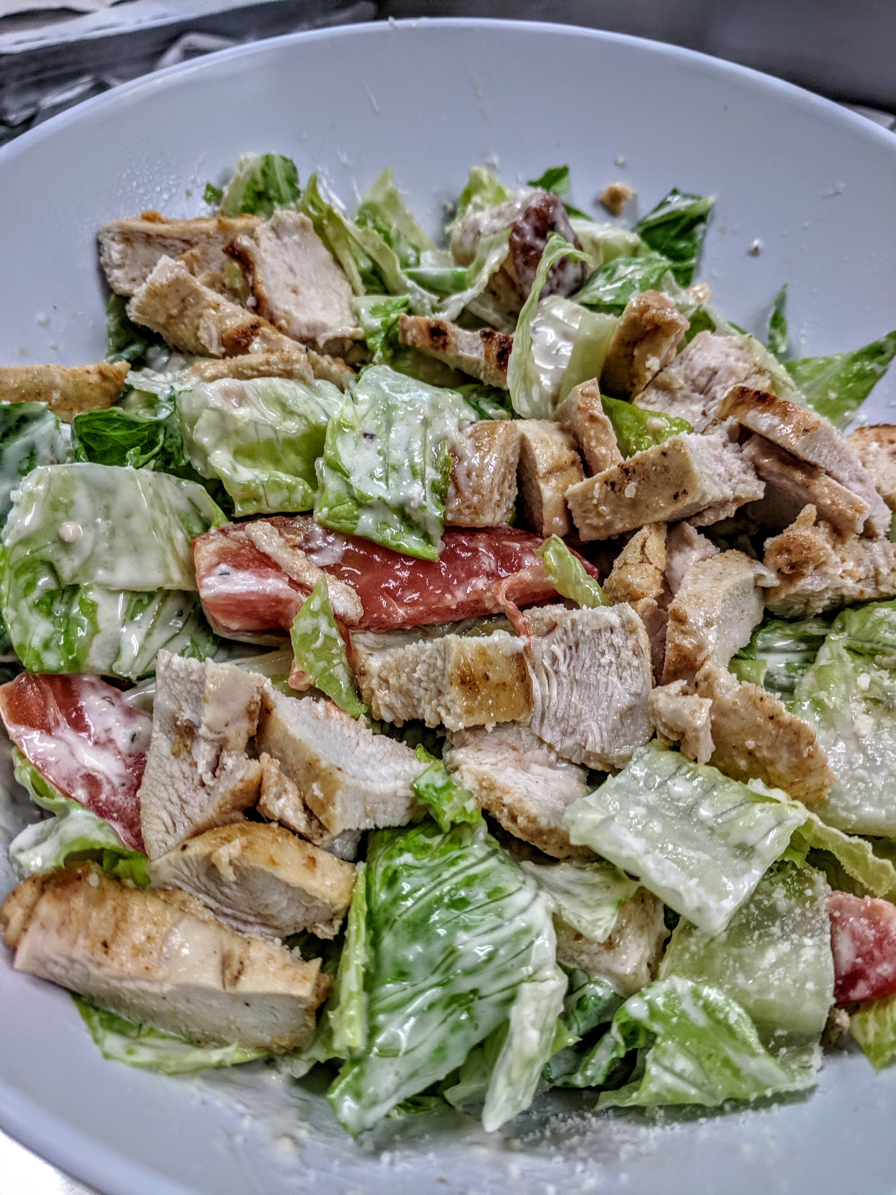 Order Chicken Caesar Salad food online from Eagle Restaurant store, Downers Grove on bringmethat.com
