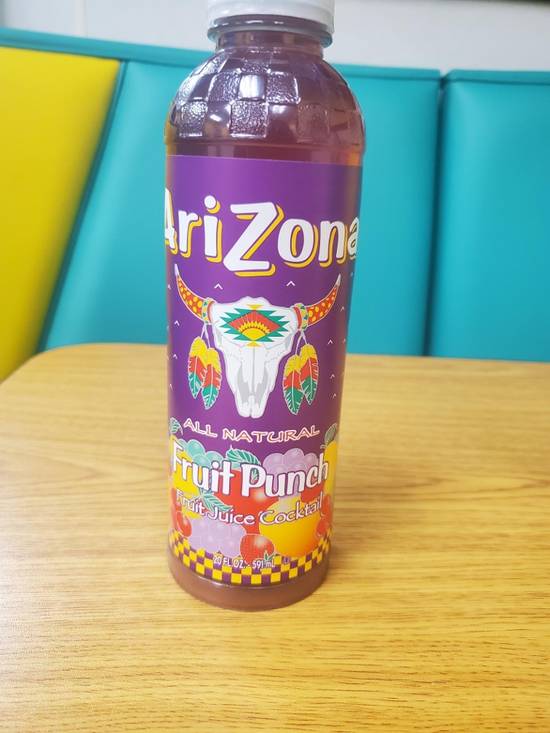 Order Arizona All Natural Juice 20oz food online from Jamaican Cafe Cuisine store, Newark on bringmethat.com