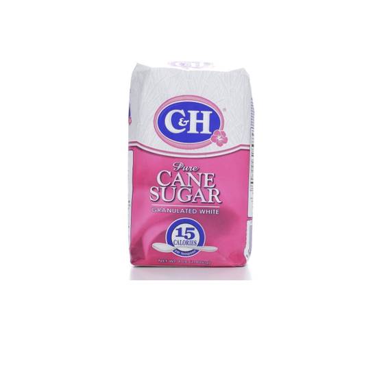 Order C and H Pure Granulated White Cane Sugar - 4lb food online from Loma Mini Market store, Long Beach on bringmethat.com