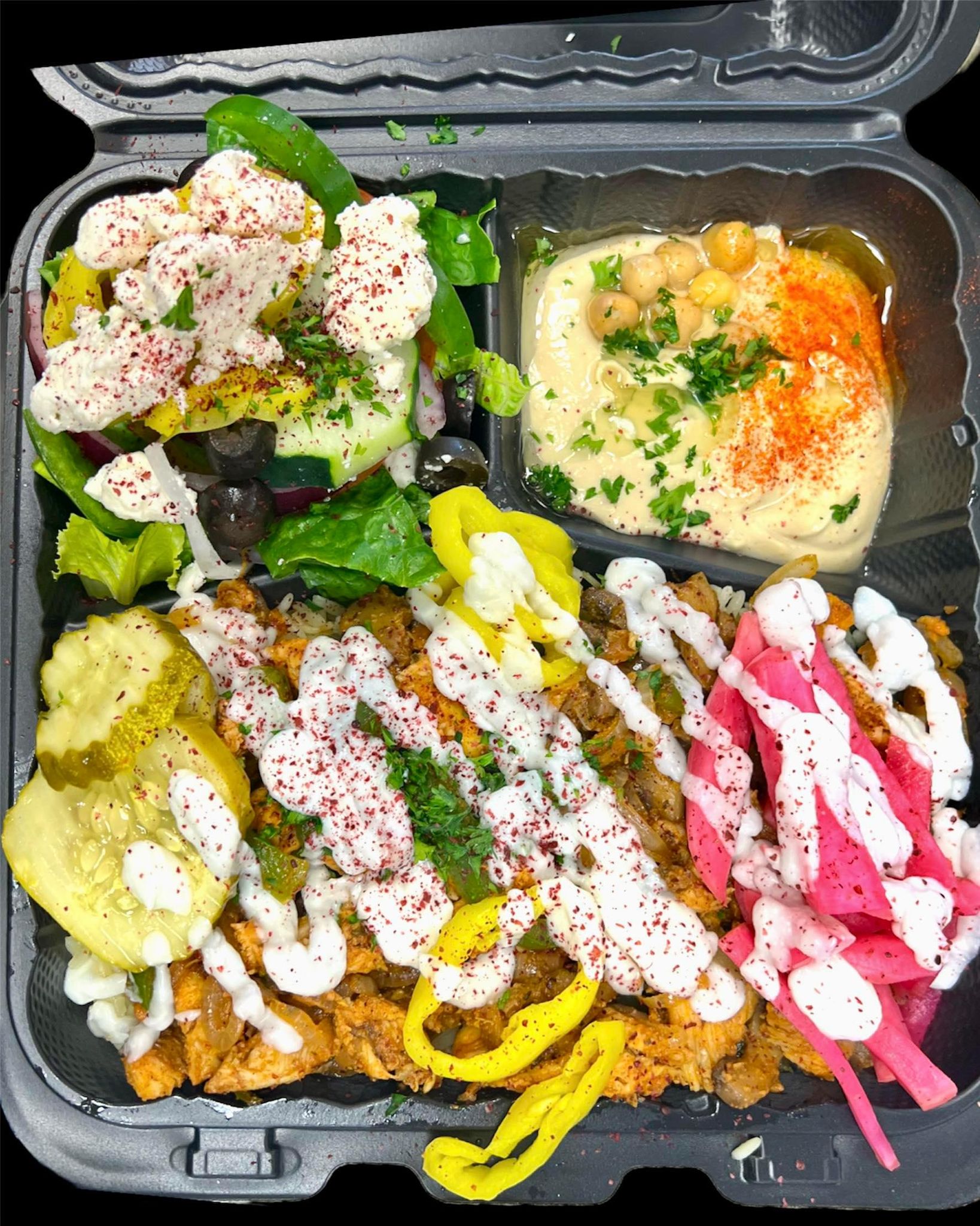 Order Z Platter food online from Tasty Gyro Coney Island store, Grand Rapids on bringmethat.com