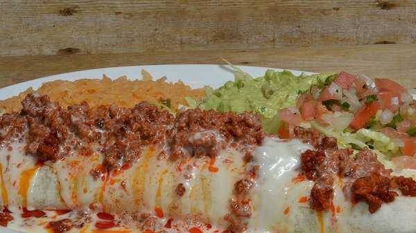 Order Burritos Deshebrada food online from Fiesta Jalapenos store, North Ridgeville on bringmethat.com