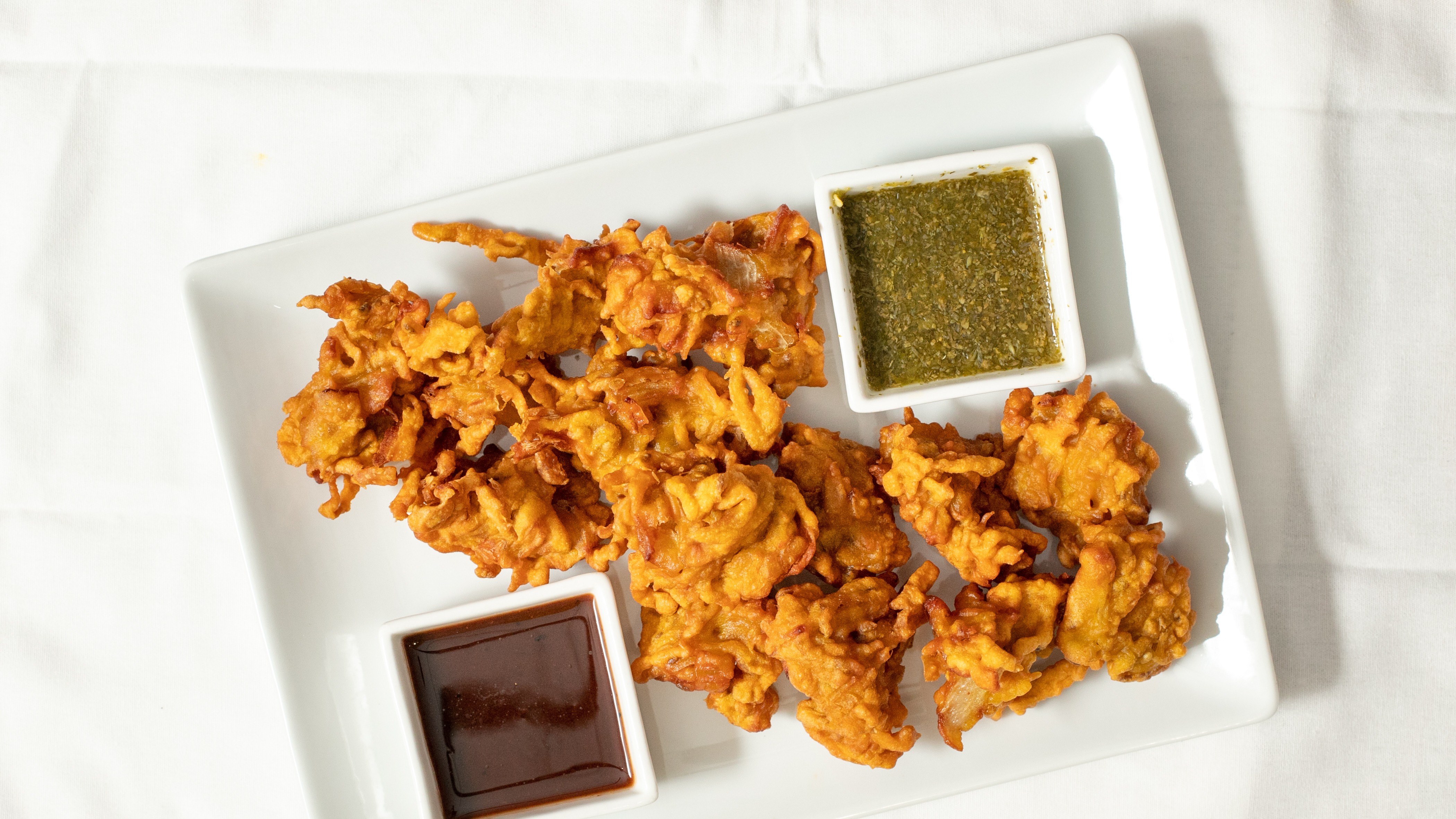 Order Mixed Vegetable Pakoda (V) food online from Baby Dal store, Austin on bringmethat.com