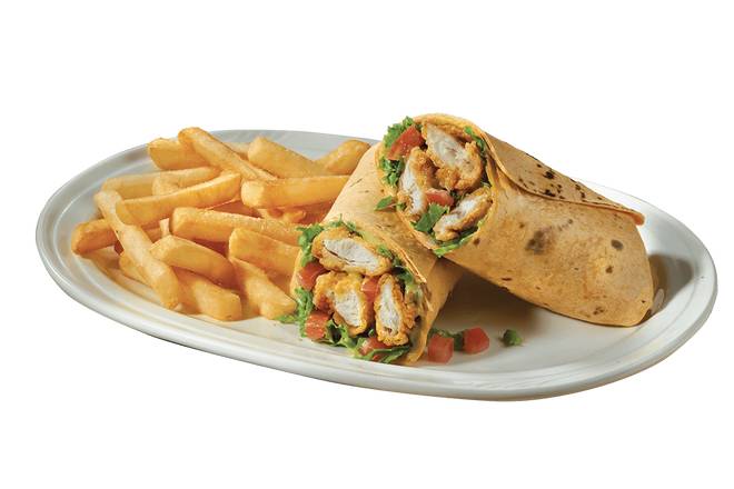 Order Chicken Wrap (Grilled or Crispy) food online from Friendly's store, Newark on bringmethat.com