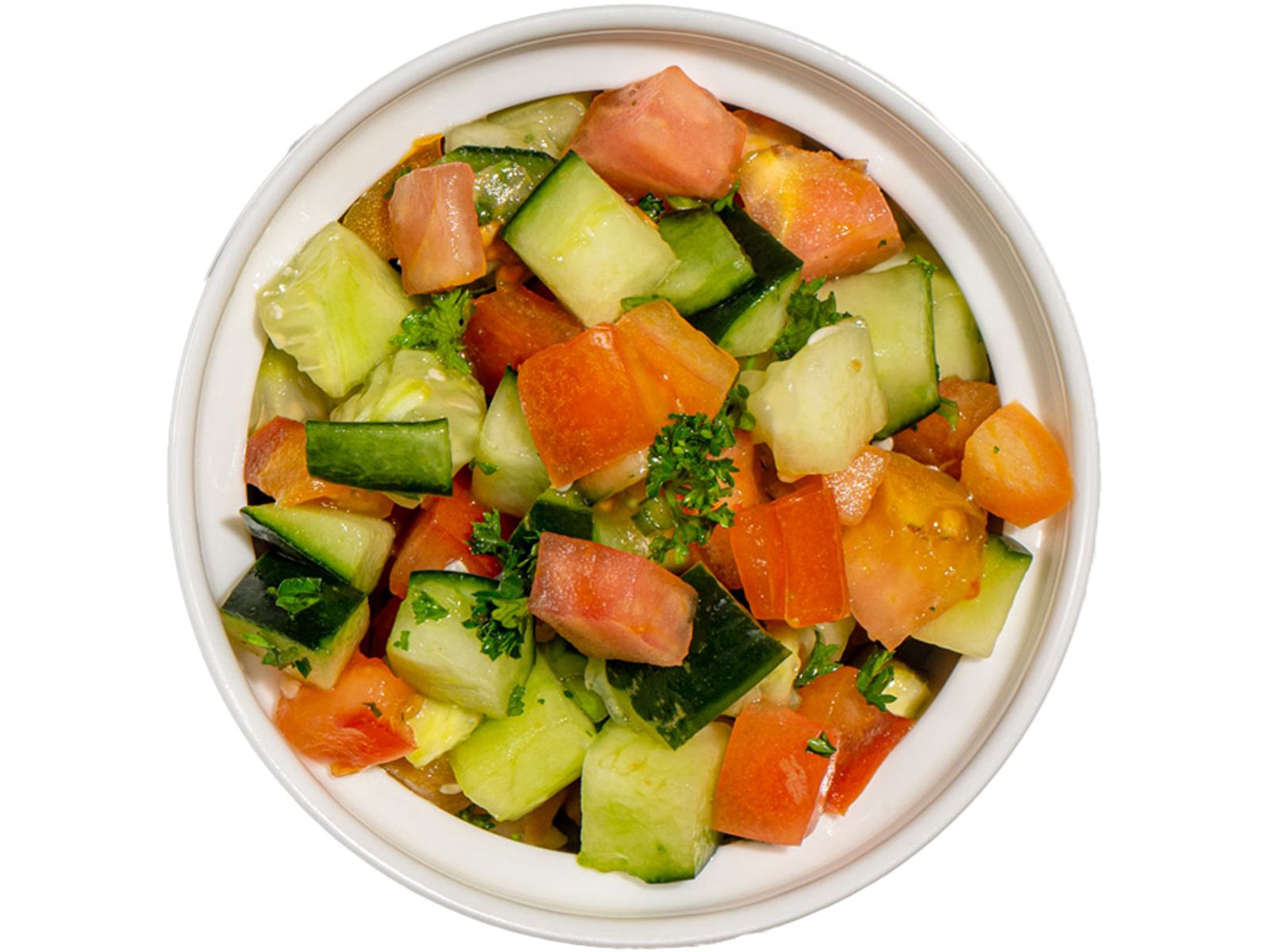 Order Israeli Salad food online from Amir's Falafel store, Los Angeles on bringmethat.com