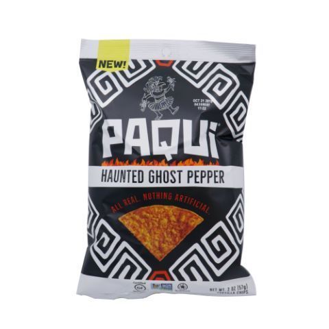Order Paqui Ghost Pepper Tortilla Chip 2oz food online from 7-Eleven store, Houston on bringmethat.com