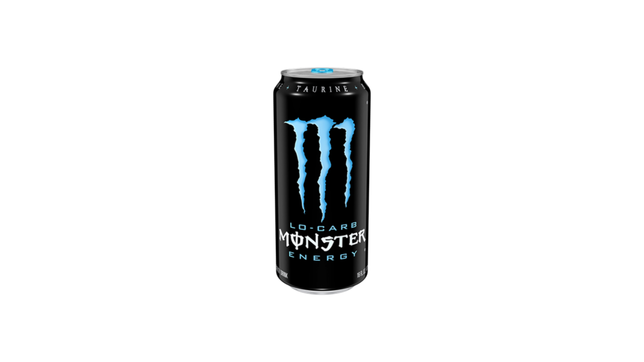 Order Monster Low Carb Energy 16 oz food online from Cafe Verdi Rebel store, Las Vegas on bringmethat.com