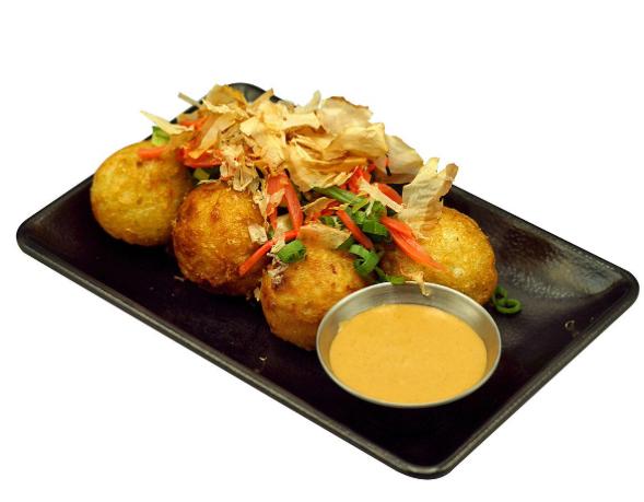 Order Takoyaki food online from Kotsu Ramen And Gyoza store, San Dimas on bringmethat.com