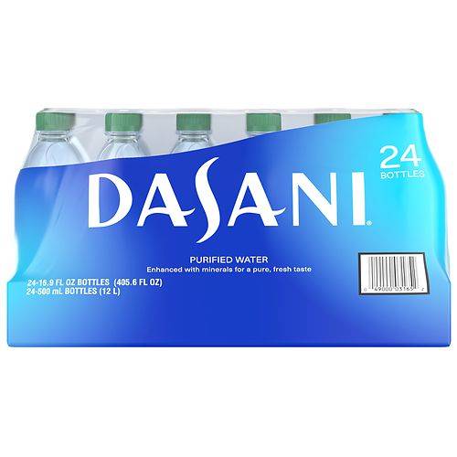 Order Dasani Water - 16.9 fl oz x 24 pack food online from Walgreens store, Wilson on bringmethat.com