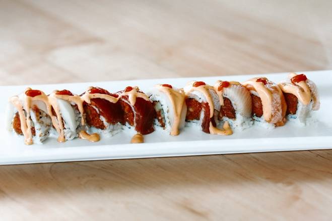 Order White Dragon Roll food online from Deep Sushi store, Dallas on bringmethat.com