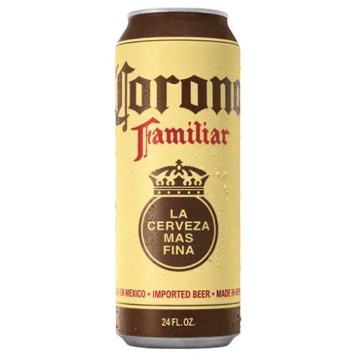 Order Corona Familiar Cans - 24 oz Can/Single food online from Bottle Shop & Spirits store, Los Alamitos on bringmethat.com