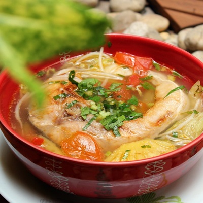 Order Canh Chua Ca Pho Bo Noodle Soup food online from Pholuscious Vietnamese Grill store, Rockville on bringmethat.com
