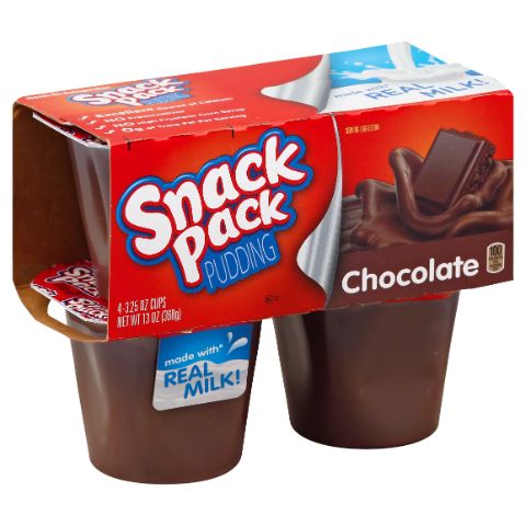 Order Hunt Snack Pudding Chocolate 4 Pack 3.25oz food online from 7-Eleven store, Chicago on bringmethat.com