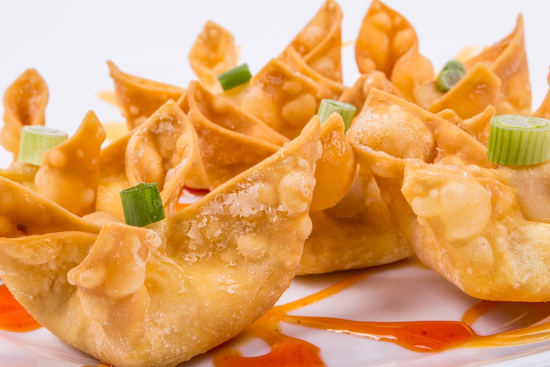 Order Fried Crab Wontons food online from Shang Noodle store, Chicago on bringmethat.com