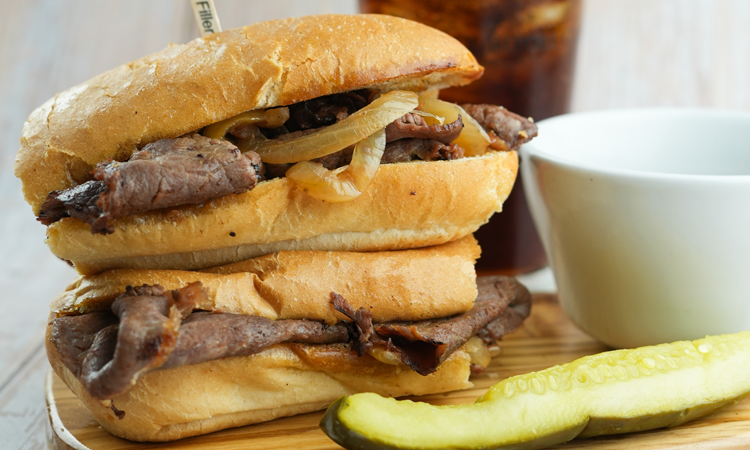 Order Our "Legendary" Prime Rib French Dip food online from Aces & Ales store, Las Vegas on bringmethat.com