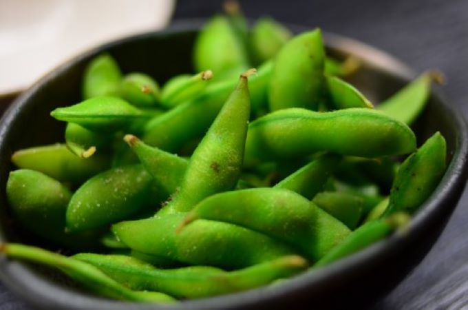 Order Edamame food online from Niu Japanese Fusion Lounge store, Chicago on bringmethat.com