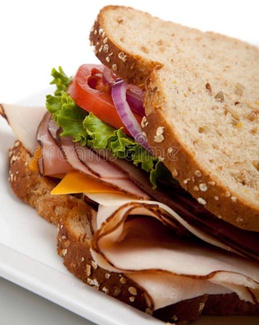 Order Freshly Baked Turkey Sandwich food online from City Coffeehouse & Creperie store, Clayton on bringmethat.com