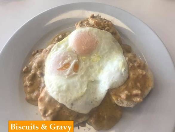 Order BISCUITS & GRAVY food online from Flynn's Eats store, Richfield on bringmethat.com