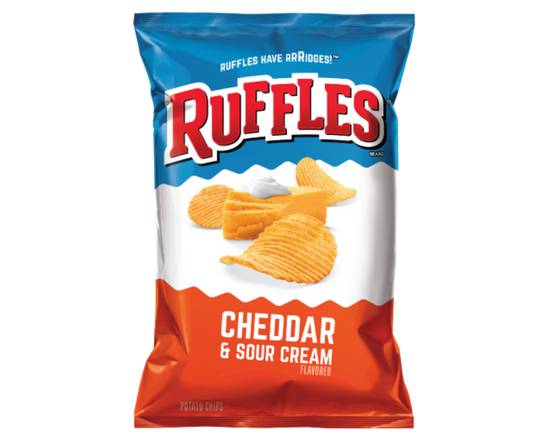 Order Ruffles Cheddar & Sour Cream (2.75 oz) food online from Checkout Food Stores #47 store, Houston on bringmethat.com