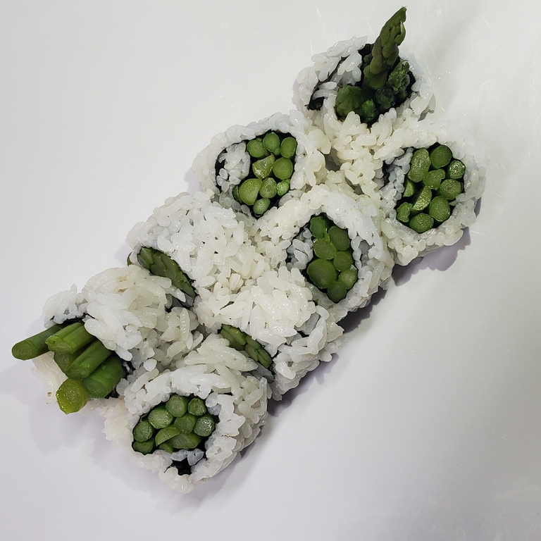 Order Asparagus Roll food online from Sushi Loco store, Long Beach on bringmethat.com