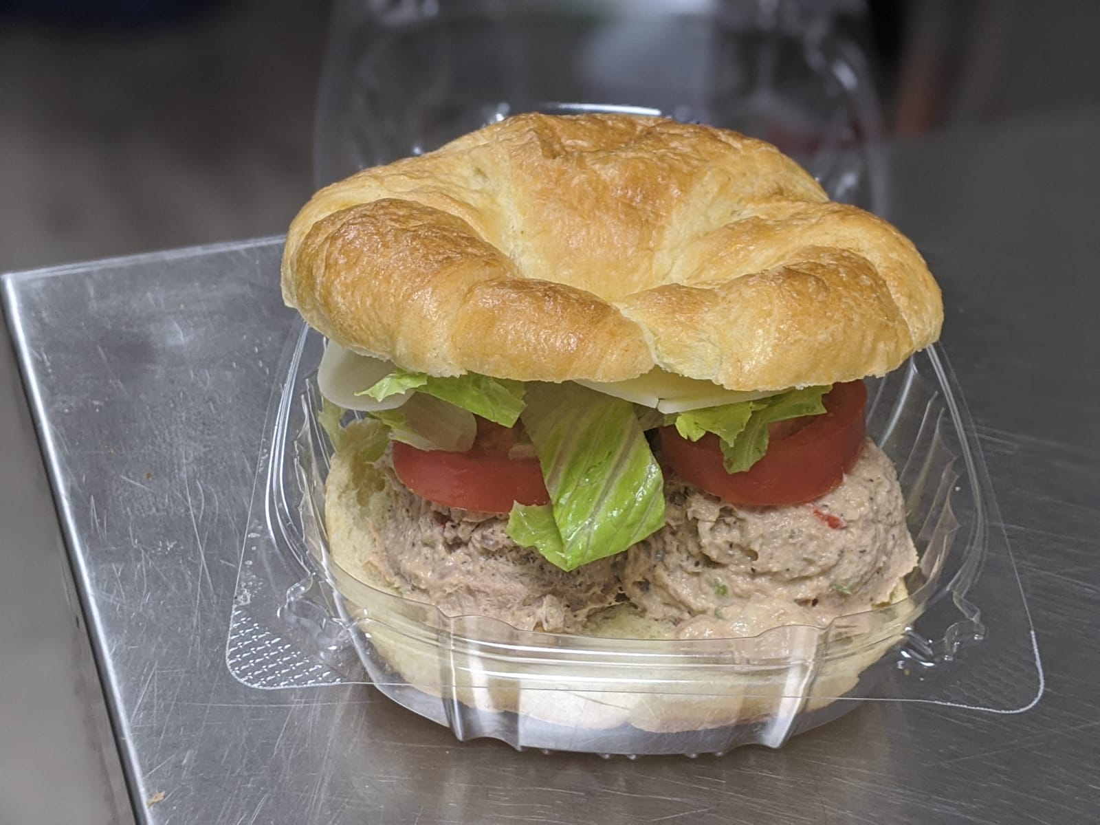 Order Croissant Chicken Salad food online from Happy Mart Kitchen store, Pittsburgh on bringmethat.com