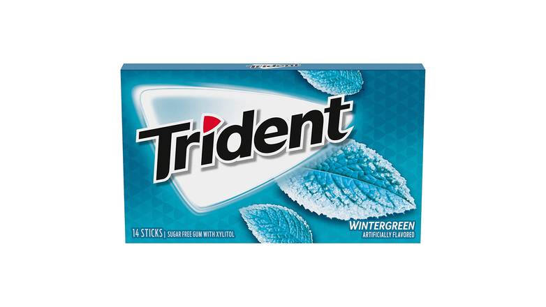 Order Trident Wintergreen Sugar Free Gum food online from Shell Rock Spring store, Bel Air on bringmethat.com