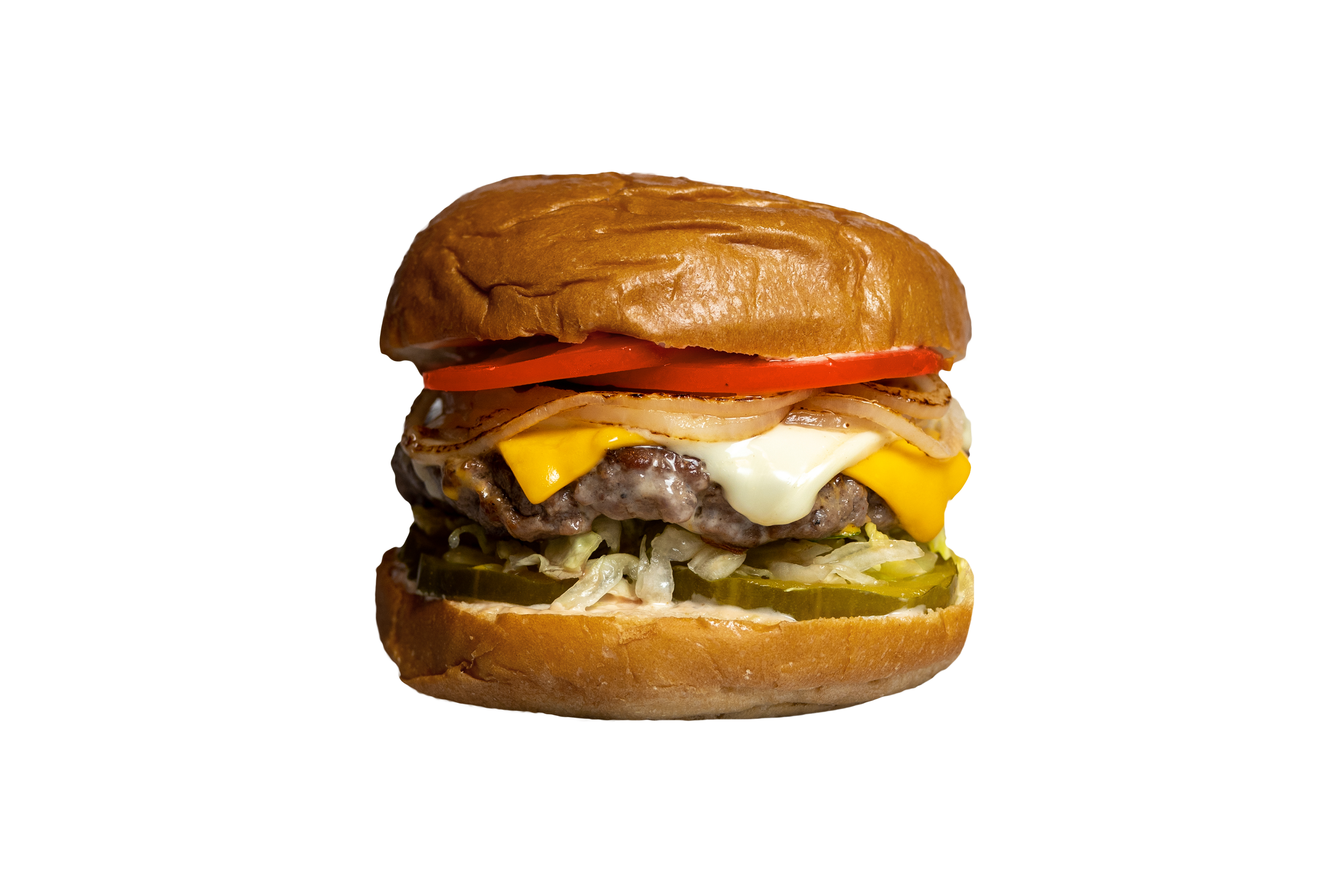 Order #13 Chef Burger food online from Burger Bun store, Glendale on bringmethat.com