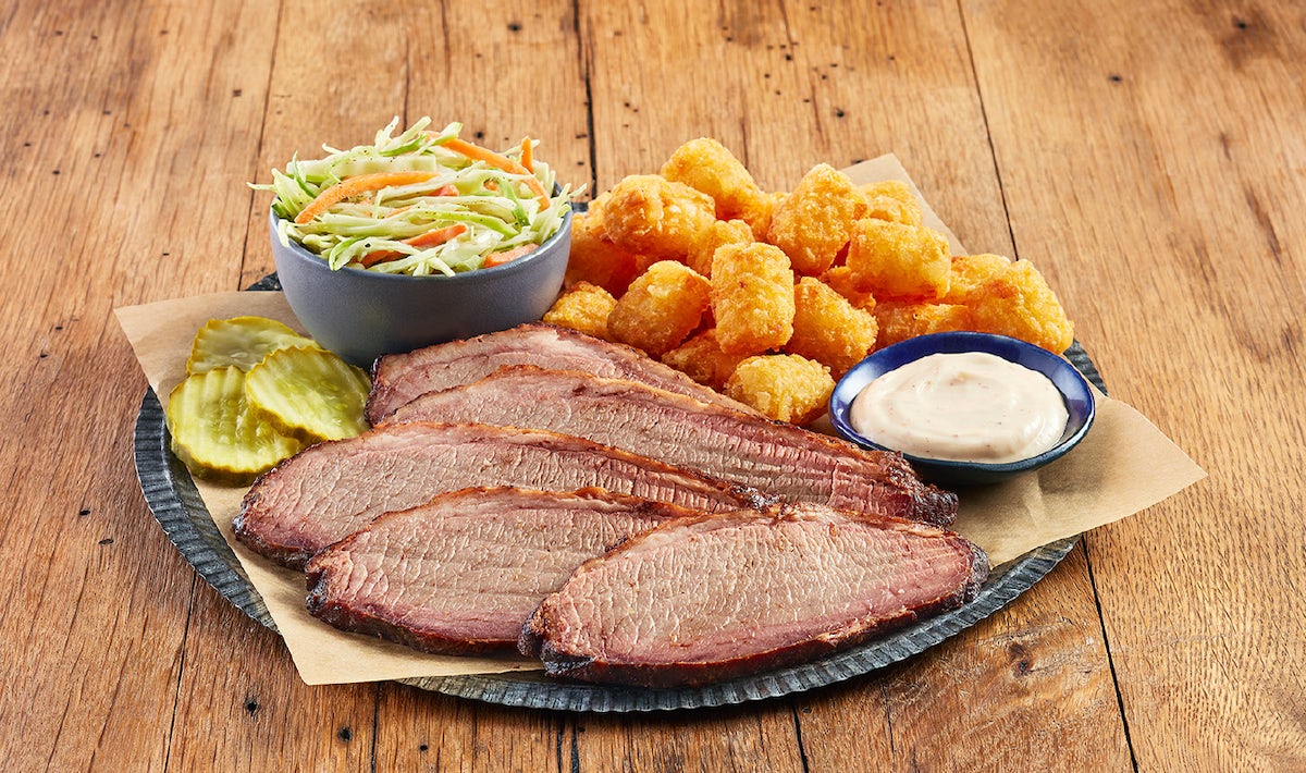 Order Smoked Brisket Plate food online from Libby's BBQ store, Upper Marlboro on bringmethat.com