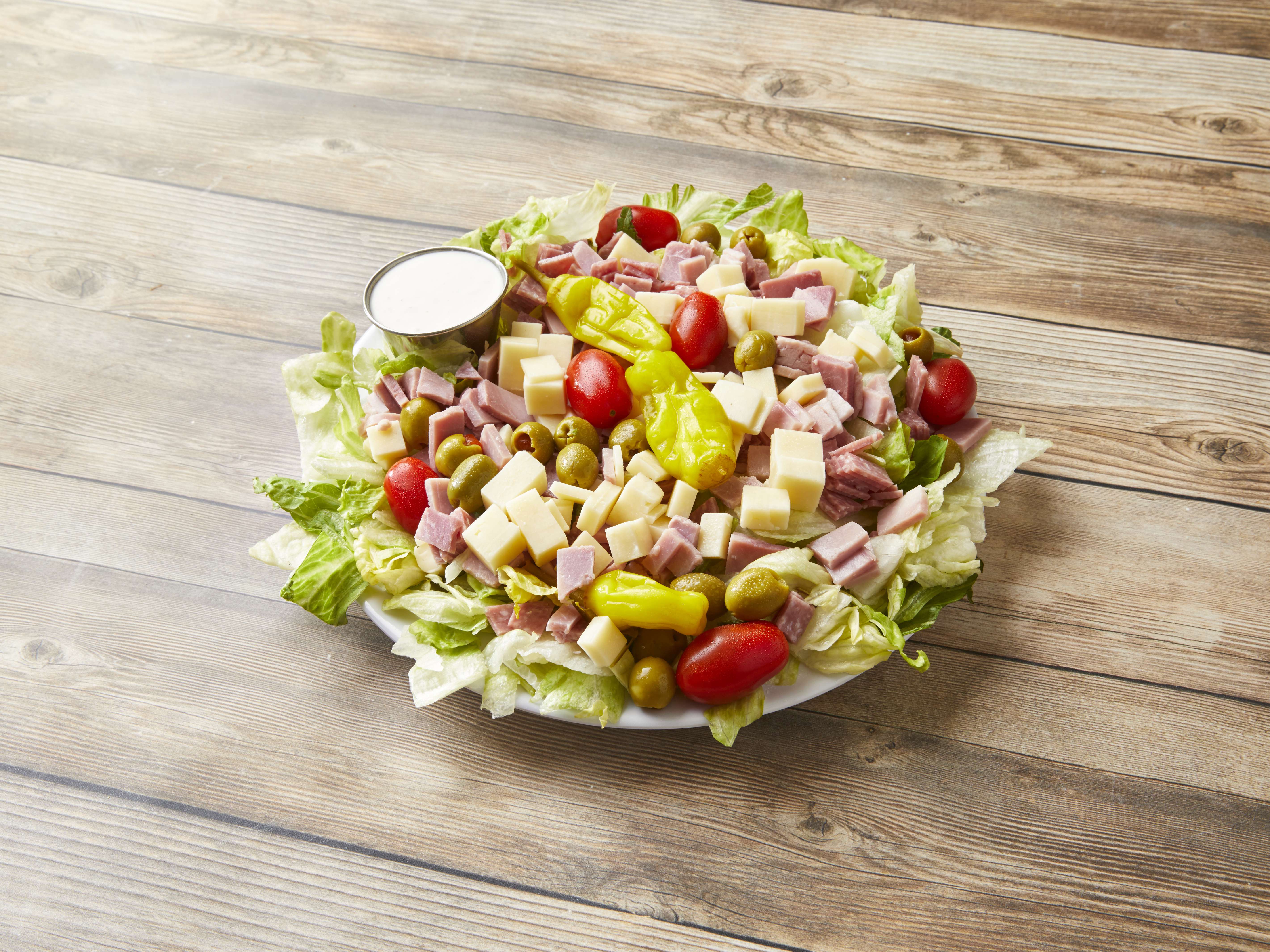 Order Antipasto Salad food online from Little Italy Pizza store, Eastpointe on bringmethat.com