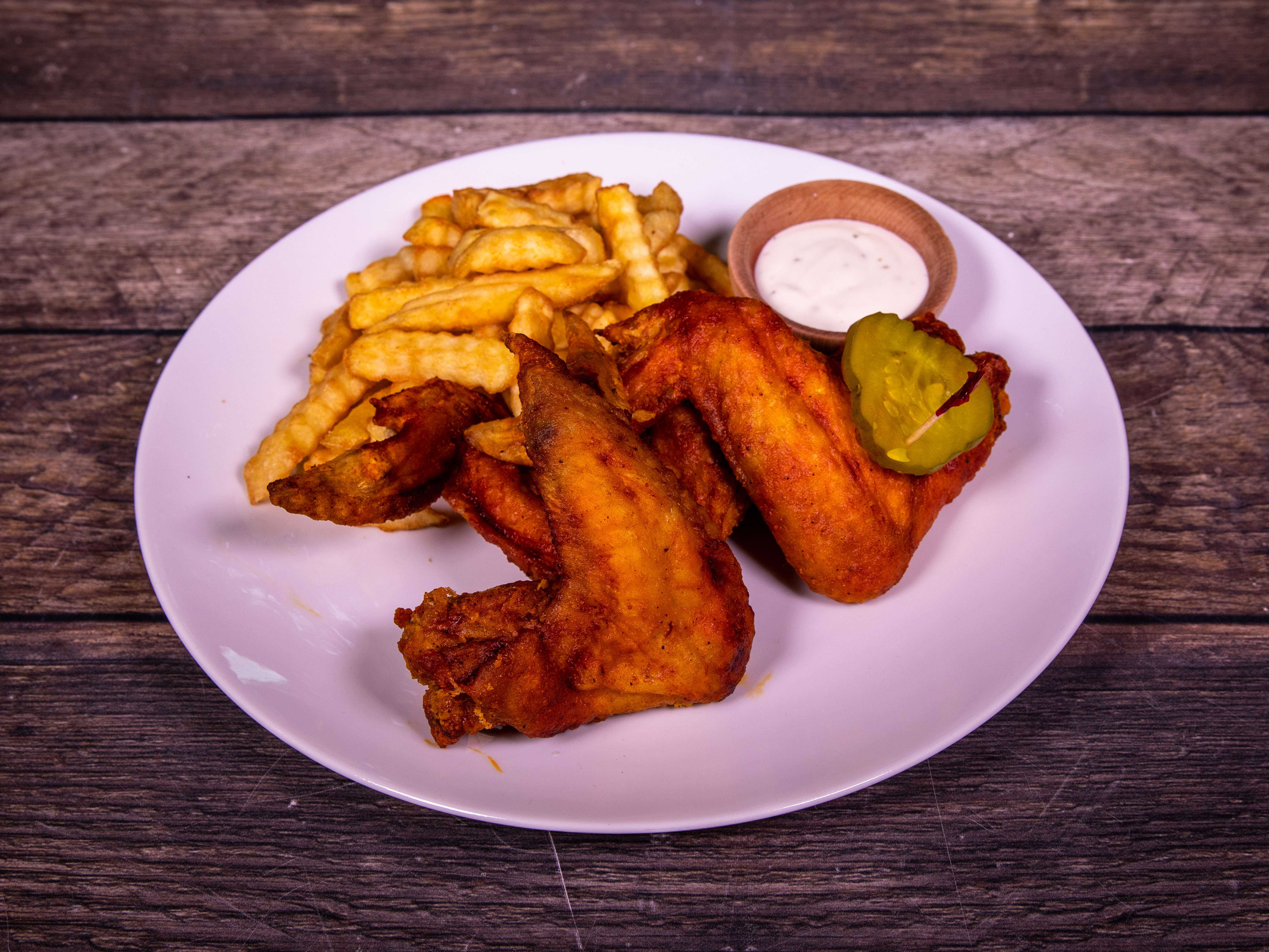 Order 3 Whole Wings Combo food online from Helen Hot Chicken store, Lewisville on bringmethat.com