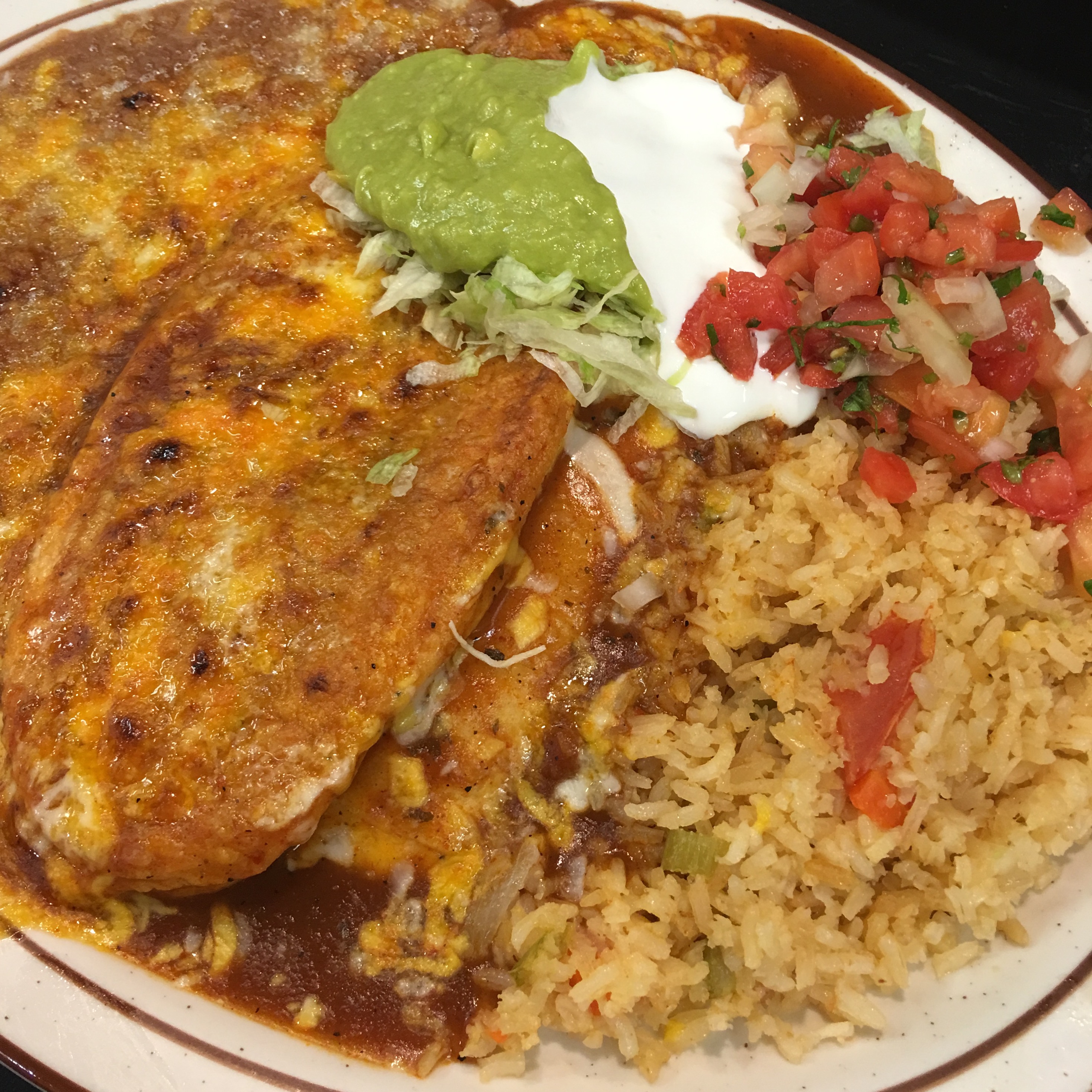 Order Chile Relleno and Cheese Enchilada Dinner food online from Tio's Mexican Food - Day Creek store, Rancho Cucamonga on bringmethat.com