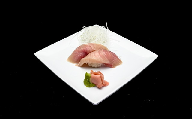 Order Hamachi Nigiri food online from Star Sushi store, Jeffersonville on bringmethat.com