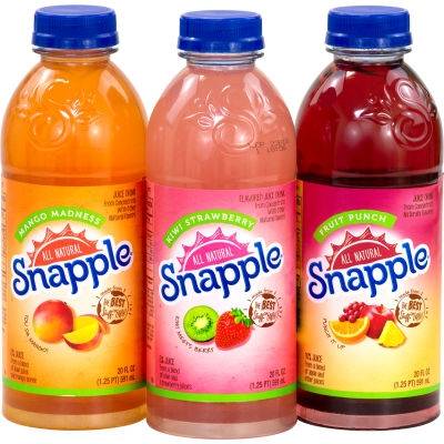 Order Snapple food online from Sal Pizzeria store, Mission Viejo on bringmethat.com