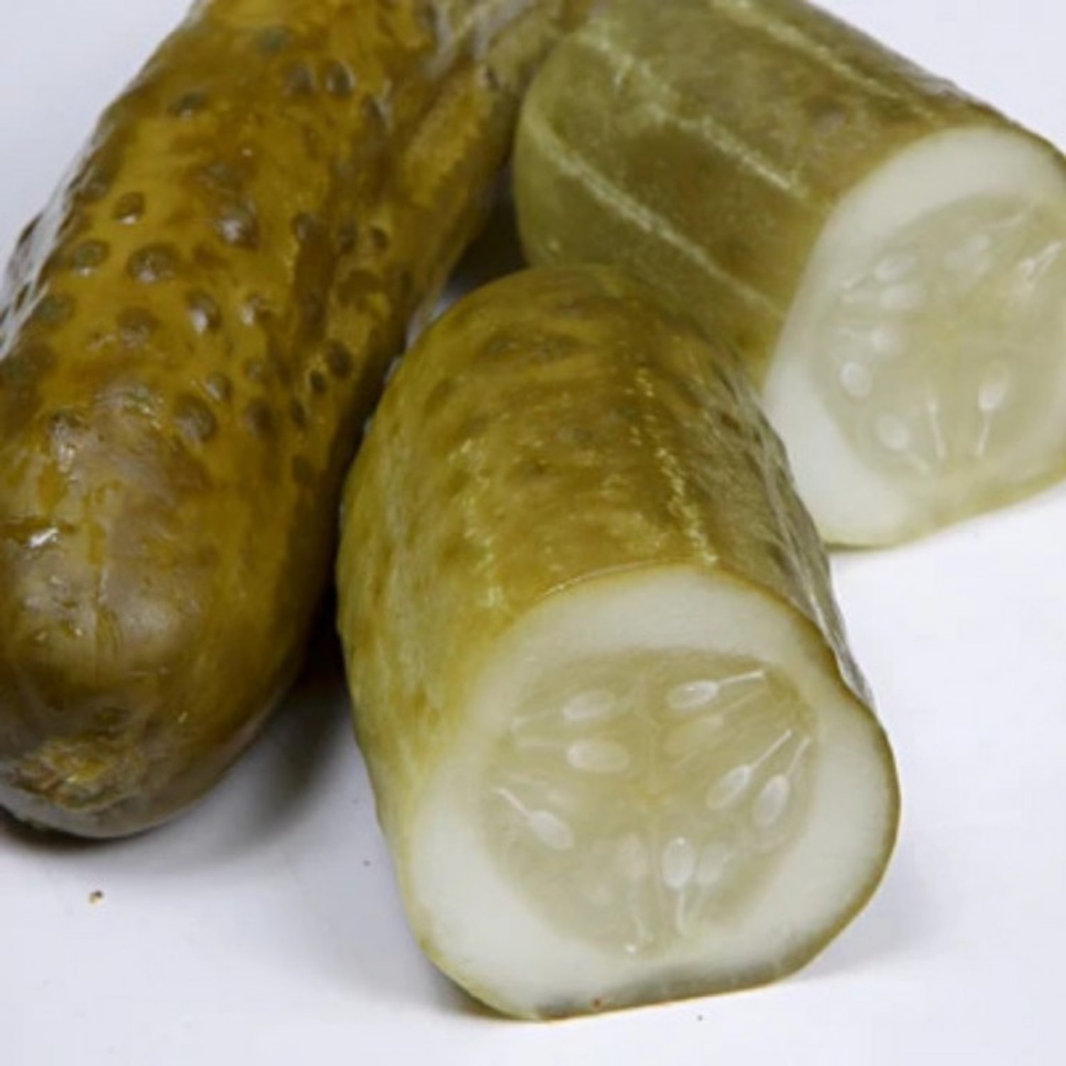 Order Thinly Sliced Jewish Deli Pickle (Gluten Free) food online from Campo's Philly Cheesesteaks store, Philadelphia on bringmethat.com