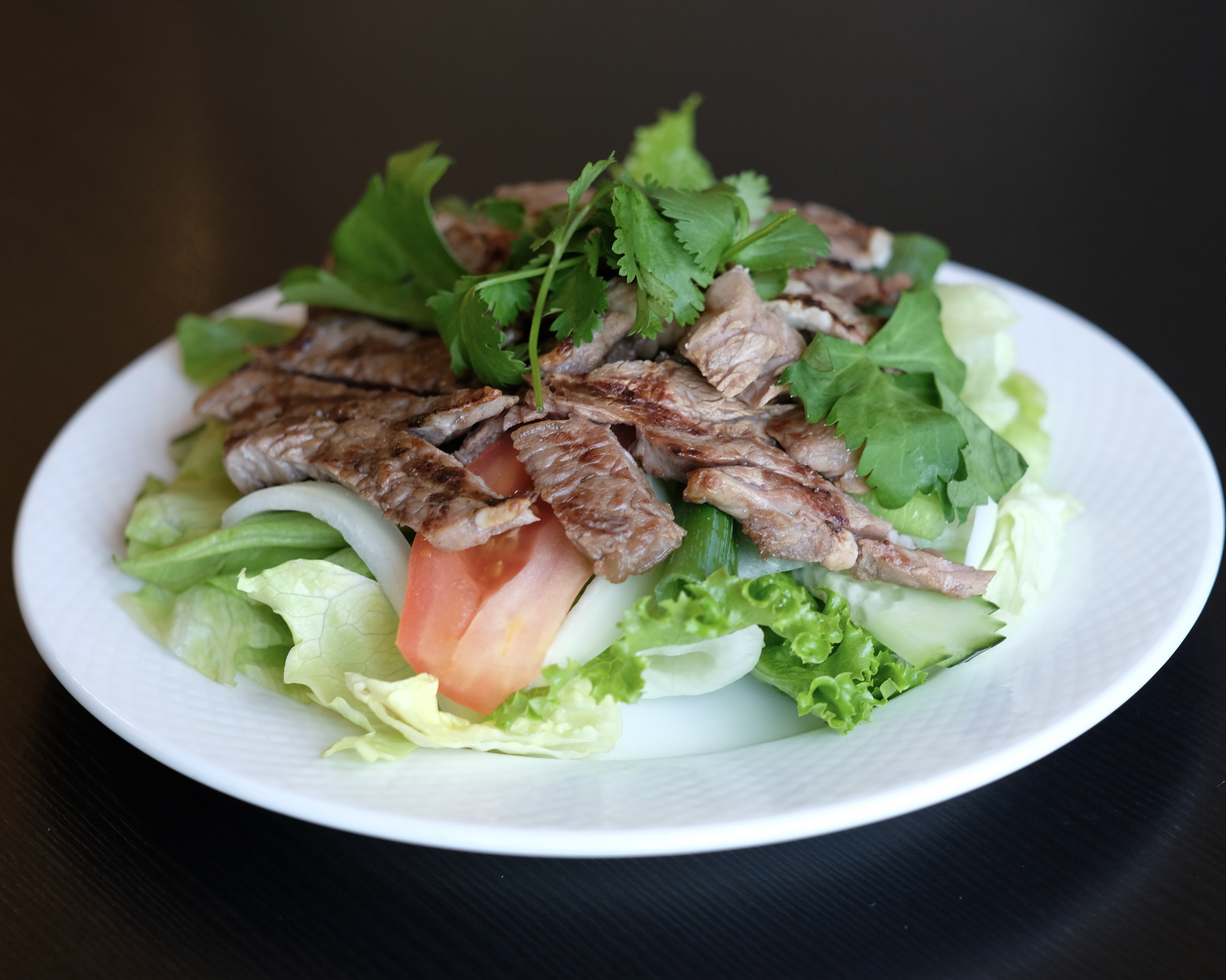 Order Spicy Beef Salad food online from Thai Avenue store, Garden Grove on bringmethat.com