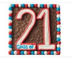 Order Class of 21 Square - S3016 food online from Cookie Co store, Longview on bringmethat.com