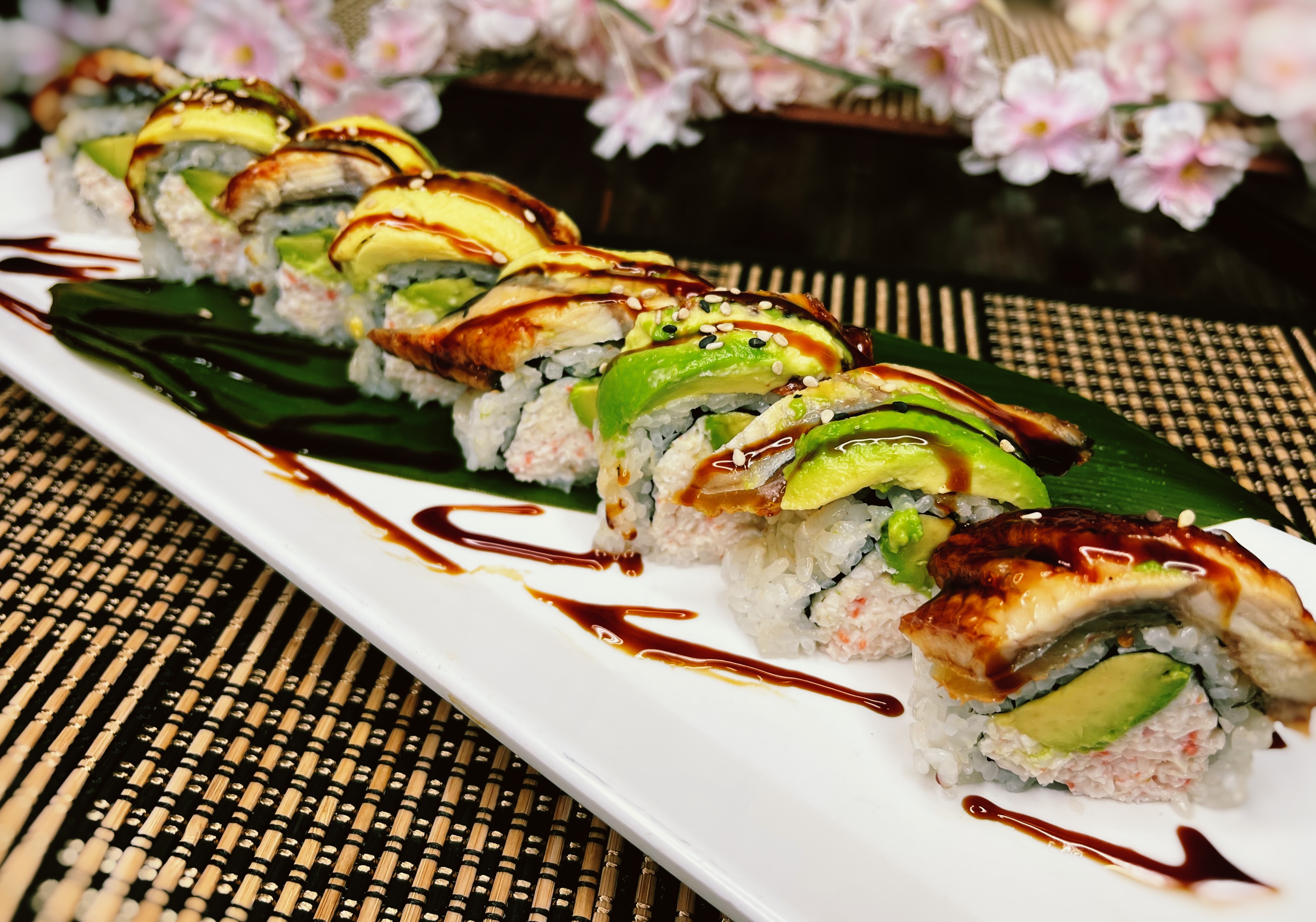 Order B8. Dragon Roll food online from Sushien store, Carson on bringmethat.com