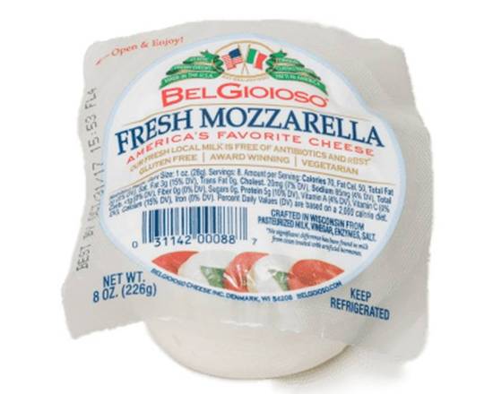 Order Belgioioso Fresh Mozzarella Ball  food online from Bel Clift Market store, SF on bringmethat.com