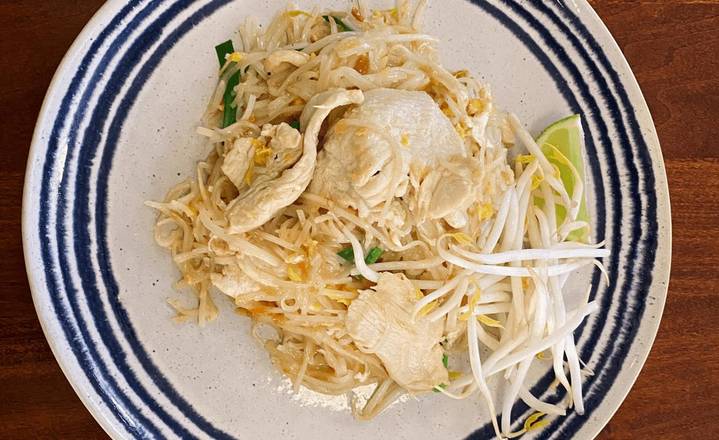 Order L Pad Thai food online from 5 Thai Bistro store, Portsmouth on bringmethat.com