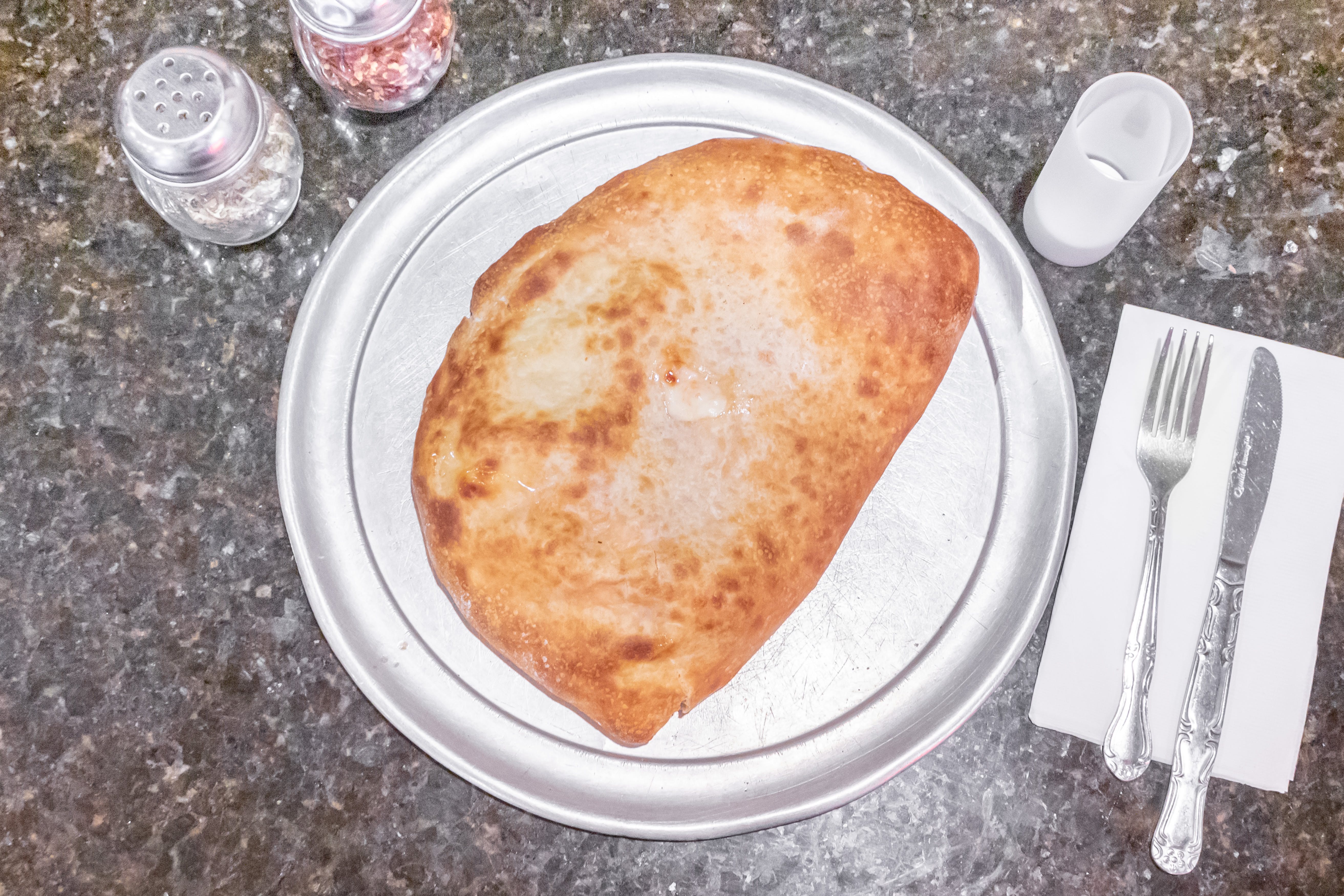 Order Calzone - Small food online from Upper Crust Pizza & Italian Restaurant LLC store, Tabernacle on bringmethat.com