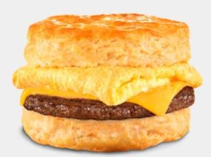 Order Sausage, Egg & Cheese Biscuit Meal food online from FFK Quick Eats store, Lilburn on bringmethat.com