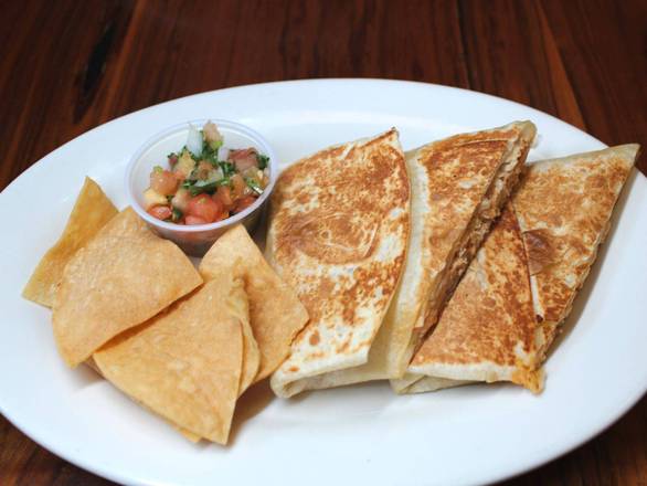 Order Beans, Rice, and Cheese Quesadilla food online from Maya taqueria store, New York on bringmethat.com