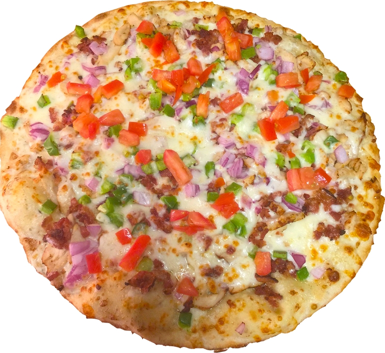 Order 10" Chicken Bacon Ranch food online from Davinci Pizza store, Frankfort on bringmethat.com