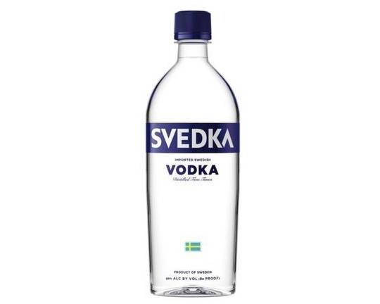 Order Svedka, 750mL vodka (40.0% ABV) food online from Cold Spring Liquor store, Liberty Hill on bringmethat.com