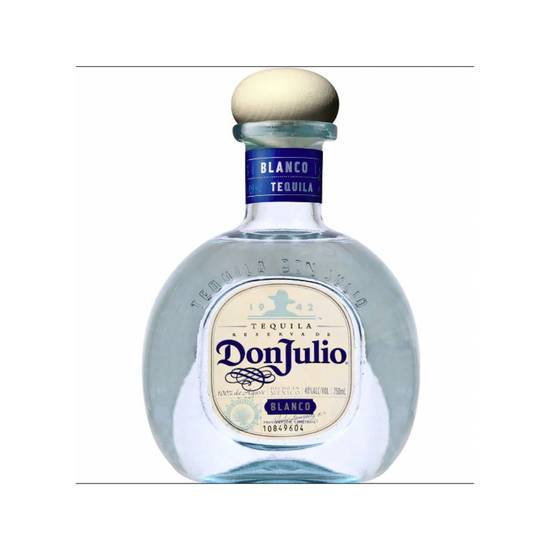 Order Don Julio Blanco 750ml | 40% abv food online from Pink Dot Logan Heights store, San Diego on bringmethat.com